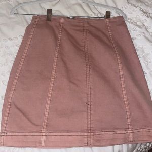 Free people mini skirt